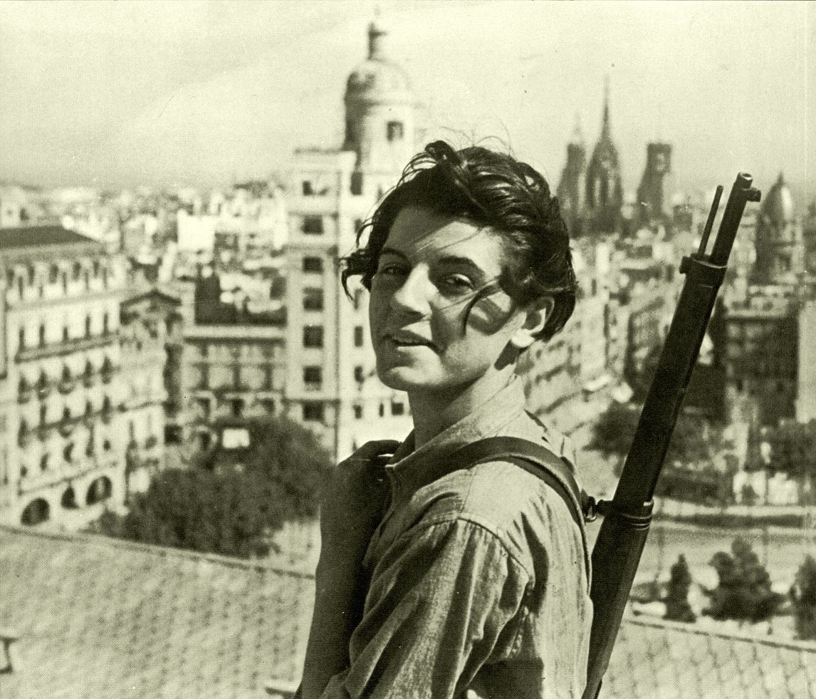 vintageeveryday:  30 amazing photos of militia women during Spanish Civil War in
