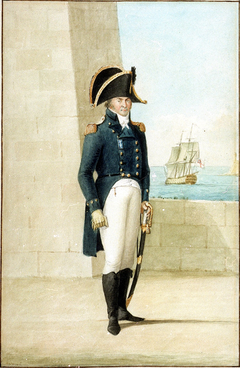 gentlemaninkhaki:Royal Navy, Captain’s Undress uniform 1795-1812. Cut plain and without lace, the un