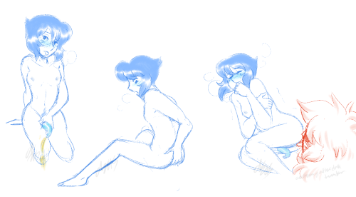 Porn photo warm up naughty lapis doodles oops
