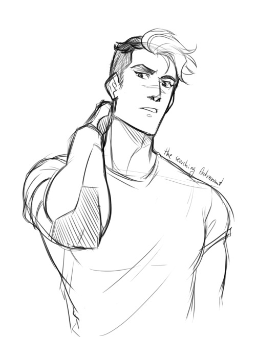 thesearchingastronaut: I don’t draw shiro to often, because his beauty is hard to capture.