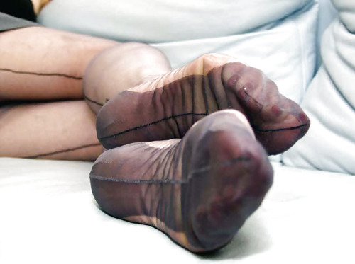 Women in nylons