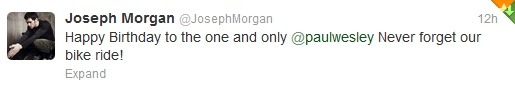ochiyomadlen:  TVD Cast &amp; Crew’s birthday tweets for Paul! :) 
