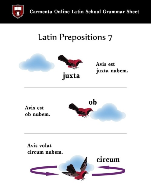 PRAEPOSITIONES VII(vía Latin Tutors | Carmenta Online PhD Tutors | Latin Language Teacher Resources)