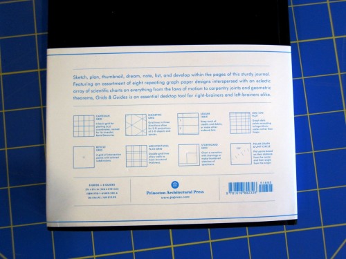 Grids and Guides: A Notebook for Visual Thinkers - 8 kinds of graph paper in one journal
Grids and Guides: A Notebook for Visual Thinkers
Princeton Architectural Press
2014, 160 pages, 8.6 x 6.1 x 0.7 inches
$12 Buy a copy on Amazon
This unique...