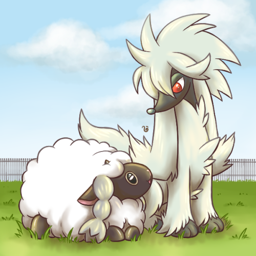  A dark night, a set of white fur coats…Say hello to the dark, but not evil Mega Absol from I