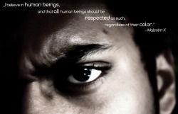 We’re all one race … the human race