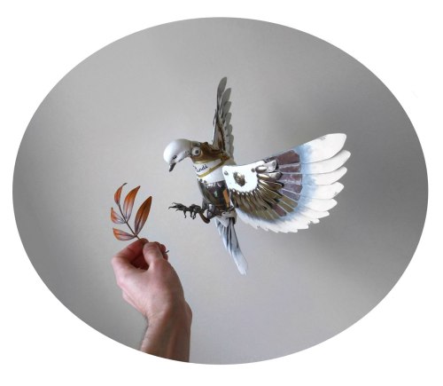 steampunktendencies:  “Dove Of Peace” by Igor Verniy 