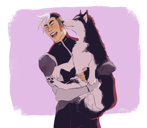 kevinkevinson:“Shiro, I..uh..I think he’s too big for that…”“Of cours