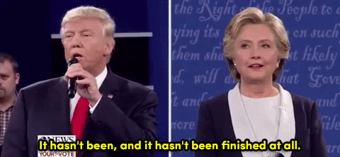 micdotcom:  Watch: Hillary Clinton got under Trump’s skin and he threw a temper