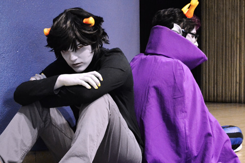 princessofmind: fromgilbowithawesome: Eridan (x) Karkat (x) Photo (x) princess of mind more like pri