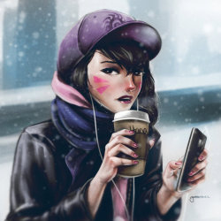 overwatch-fan-art:  Winter Song by Goombac