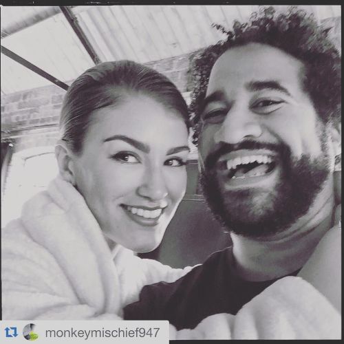 I record of our banter! Love this 😂😂😂😂 QUOTES BELOW! #Repost @monkeymischief947 with @repostapp. ・・・ Awesome shoot with the fantastic @missamywillerton - and I quote: ‘It’s like, my crack’, 'My boyfriend is addicted’,