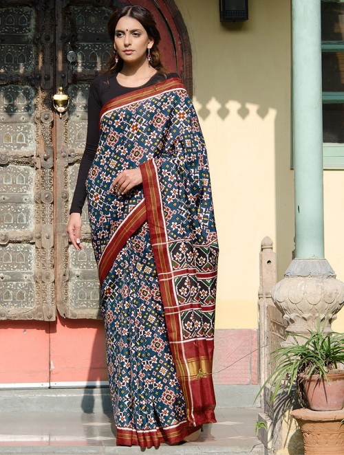 The Ikat Patola saree from Gujarat