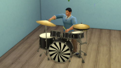 Playable drums.Hello I have finished this item. They are playable drums with custom sound that you c