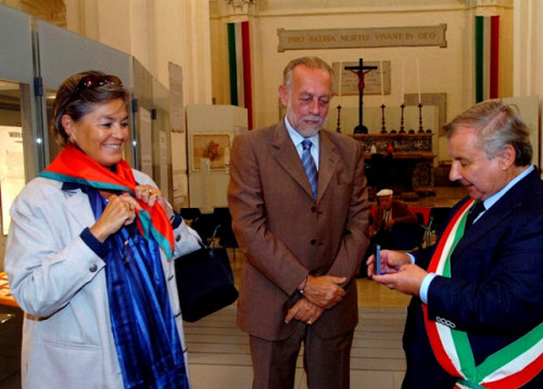 THE CEREMONY T.R.H. Princess Silvia and Prince Amedeo of Savoy, Dukes of Aosta