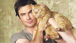 salvatore-vampire:  Ian Somerhalder with Moke - People Magazine 2013 