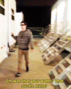 arrowargents:  &ldquo;He’s been a little on edge lately.&rdquo; [x] 