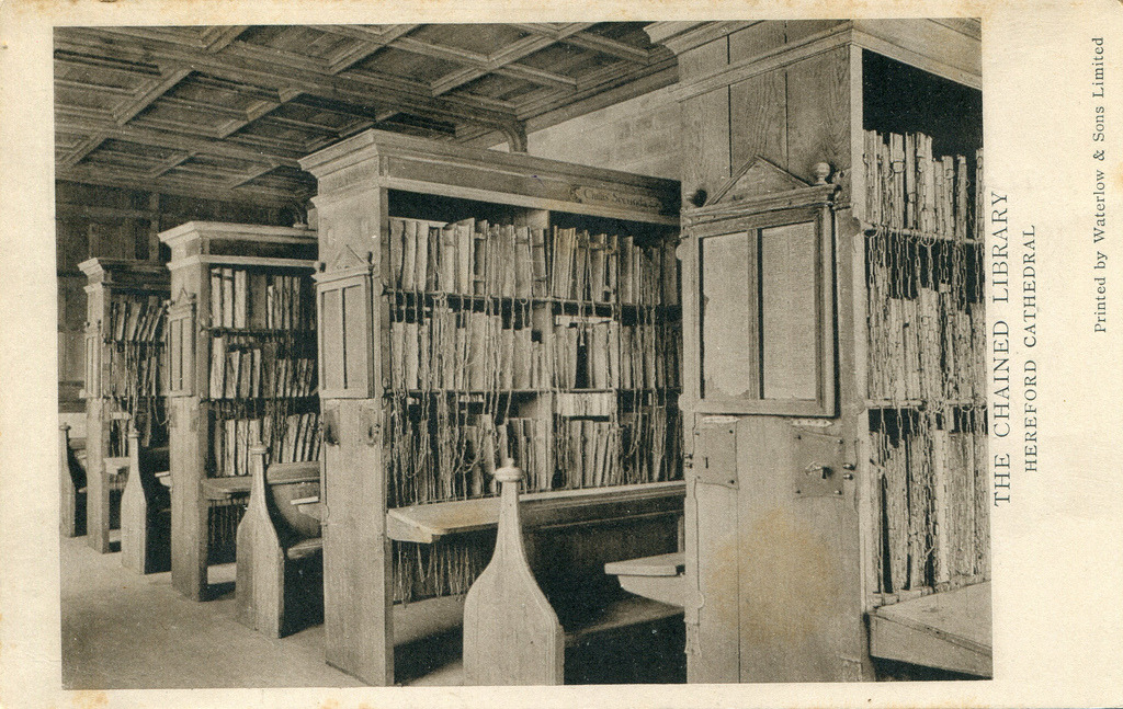  gdfalksen: Reading in Restraint: The Last Chained Libraries In the Middle Ages,