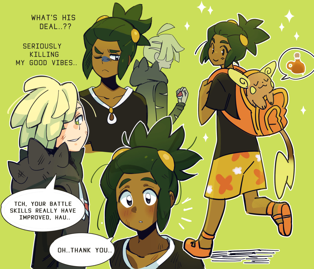 Hau x gladion