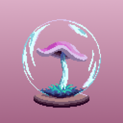 pikselpost:Mystical Mushroom Terrarium