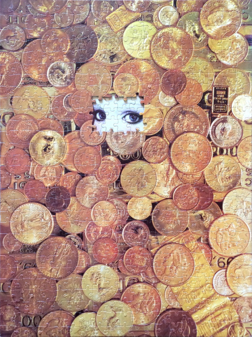 itscolossal:  Vintage Jigsaw Puzzles Blended Piece-by-Piece into Surreal Montages