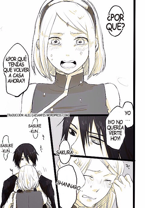 aesanfes:  Un doujinshi que encontré por acá hace unos días, me pareció divertido así que ahí está al español. Aún no entiendo bien cómo funciona tumblr.*1ra parte*