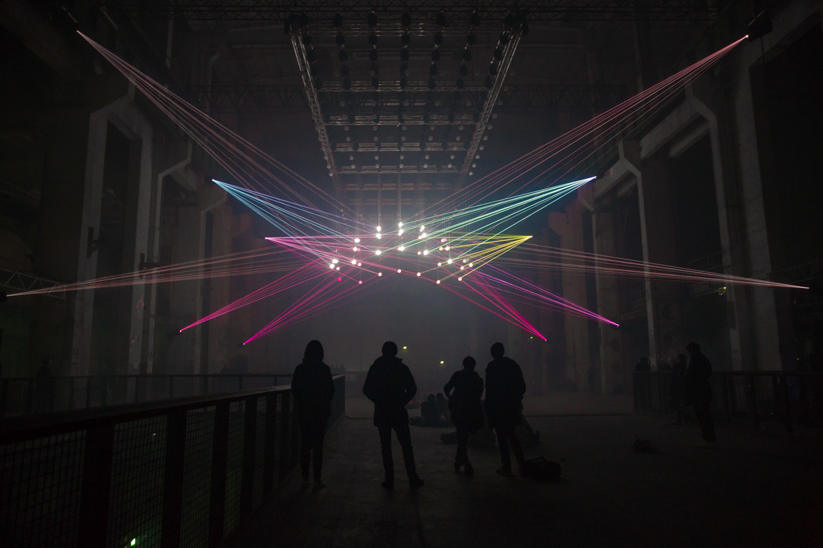 laurenlemon:  “Deep Web”by Christopher Bauder and Robert Henke at Kraftwerk Berlin