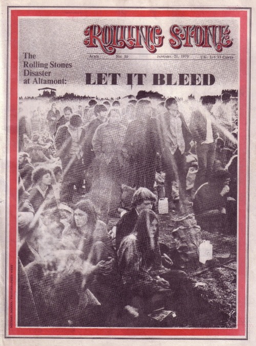 Porn photo superseventies:  Rolling Stone Altamont issue,