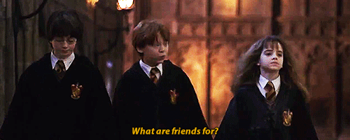 mamalaz:  “There are some things you can’t share without ending up liking each other, and knocking out a twelve-foot mountain troll is one of them” - Harry Potter and the Philosopher’s Stone