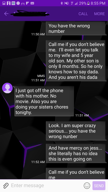 Porn Pics Wrong Number Gone Right