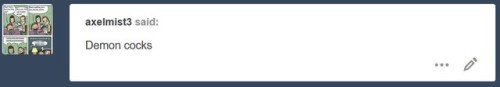 futayiffr:Big demon cocks <3. I want to suck all of them