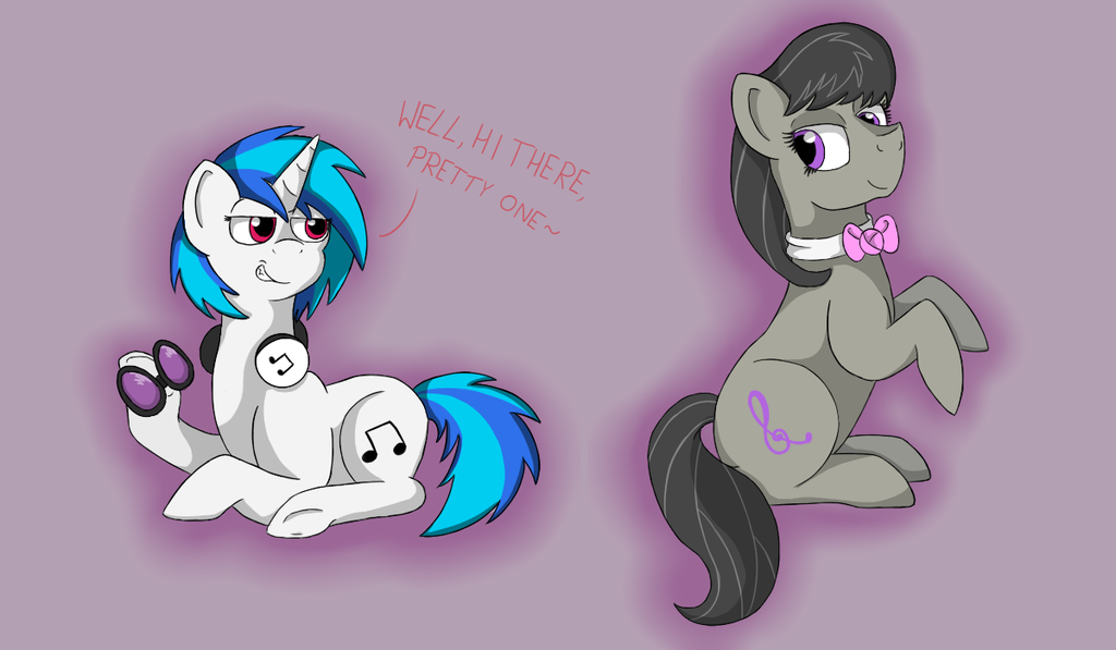 twilightsprinkle:  Those two mares by Dakota08  X3