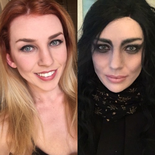 Before and after of my recent Hela makeup test :) I’ll definitely do another one once my actua