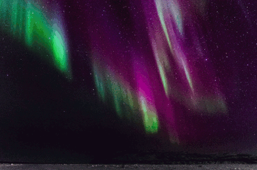 jeanpolfus:  Aurora over the Mackenzie River on February 16th, 2015.
