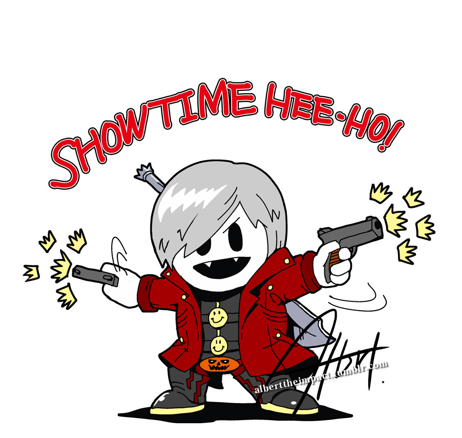 alberttheimpact:  Dante Frost May Cry “Hee-Ho SHOWTIME!”