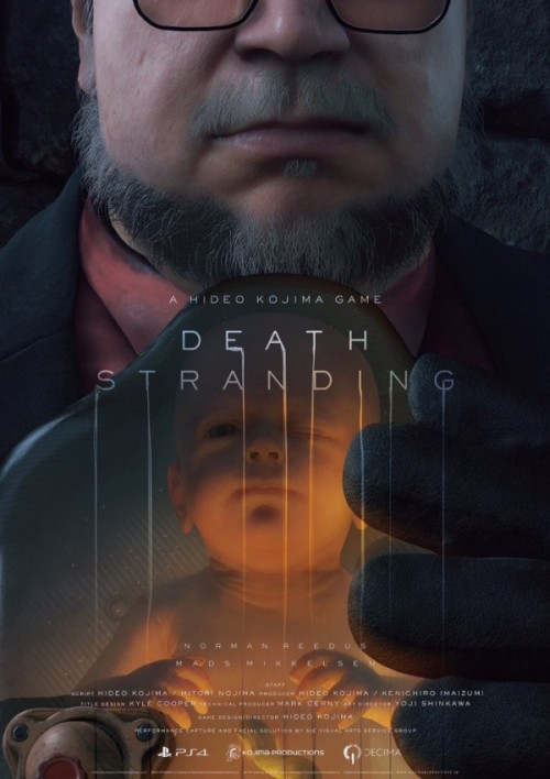 thefancifulghost: Death StrandingNovember 8, 2019 Holy shit, Guillermo del Toro and the Baby of Tomo