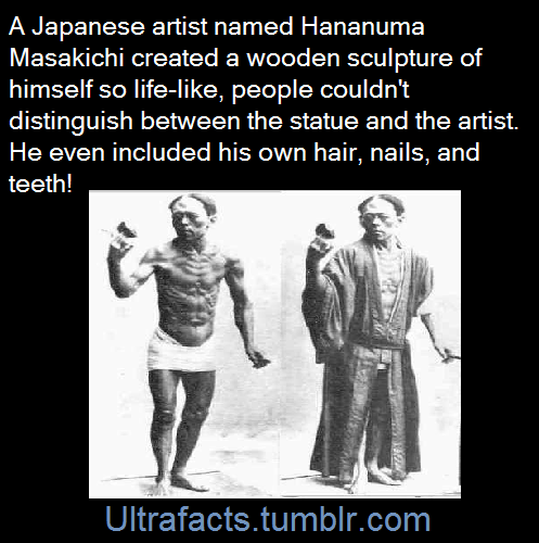 ultrafacts:  Hananuma Masakichi was a Japanese artist who learned he was dying from