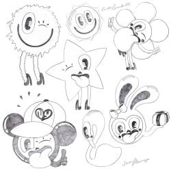 hattiestewart:  Some character sketches for