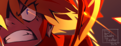 rubyfeather:  Preview of my pic for the klkzine !