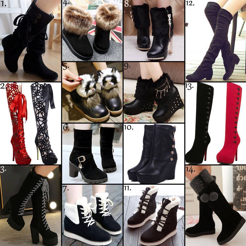 ideservenewshoesblog:  Pink Cartoon Cat Round Toe Snow Boots - Tiedbuy