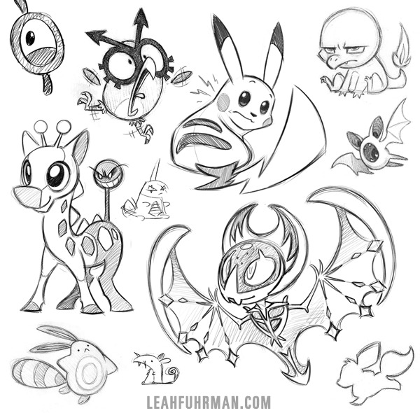 leahfuhrman:There was this one time I was on a Pokemon project at work AND was obsessively