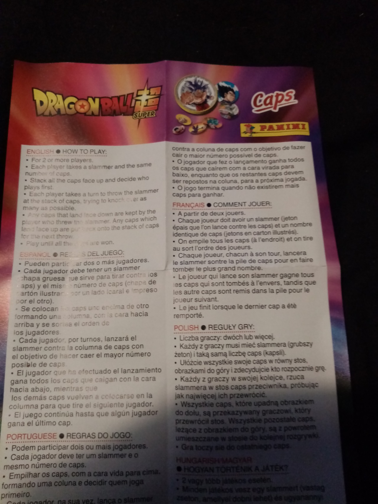 Dragonball Z - Panini Stickers collector book