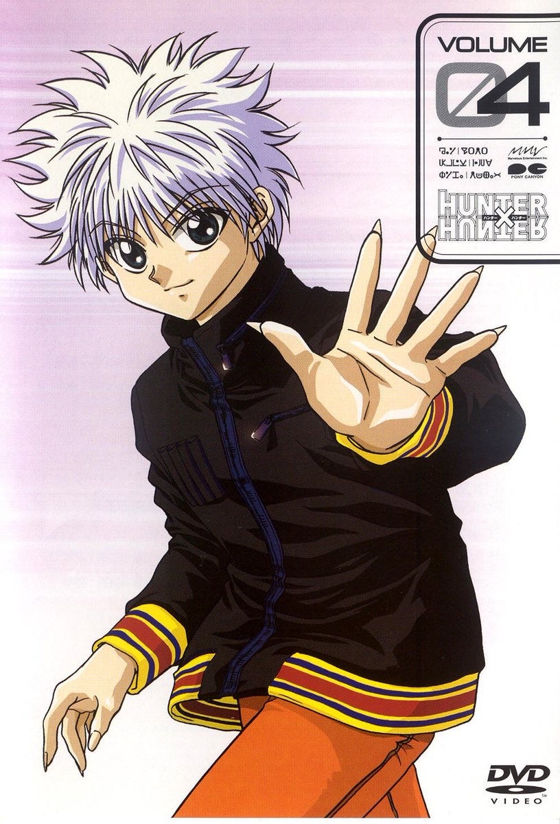 Hunter x Hunter 1999 - Official DVD Cover Art