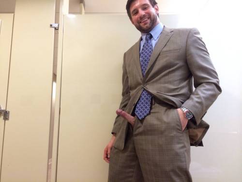 ilikedicklets:erectorset:wildbait:In my office bathroomPosted by Reddit user YoungEconomist at http: