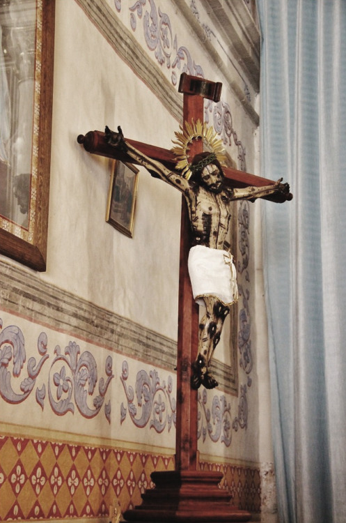 Crucifixion, Capella de Santa Maria, Malinalco.