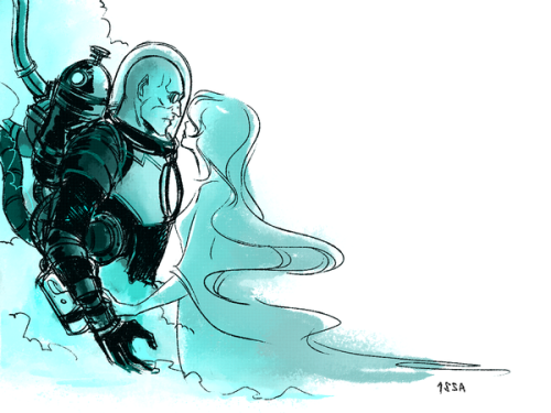 sourcewall: Mr. & Mrs. Freeze by Issa.