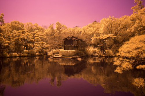 Sorakuen Gardens, Kobe, Japan- March 2016.  UV + IR Spectrum