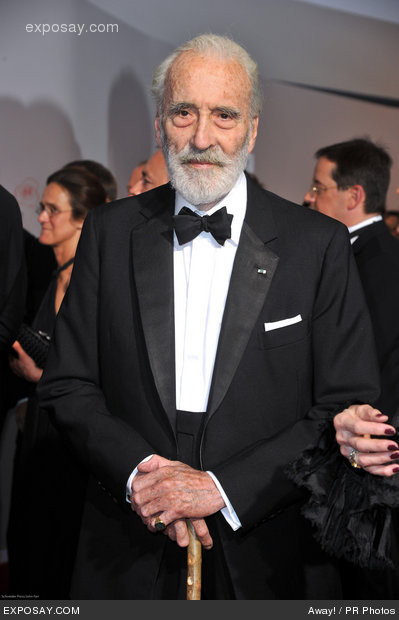 lifejustgotawkward:happy birthday, Christopher Lee - with an unmistakably commanding voice and a phy