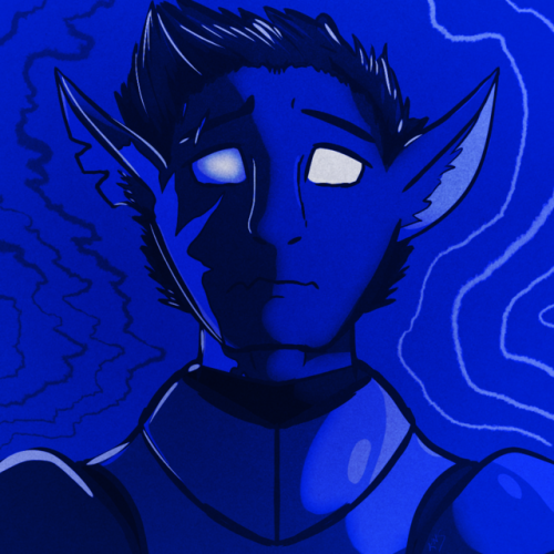 Huevember Day 18: @foxikelToday’s huevember features Fox’s galra soldier, Dhani!