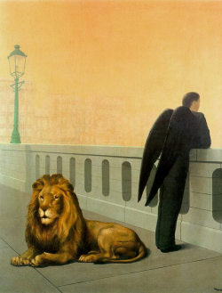 lonequixote:Homesickness, 1940 ~ Rene Magritte